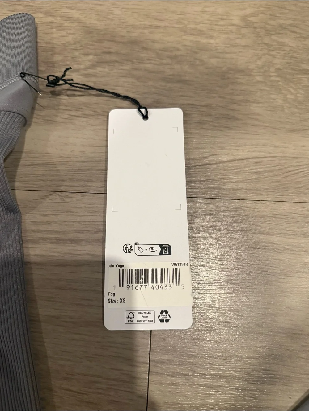 ALO Yoga Leggings Size XS color Gray